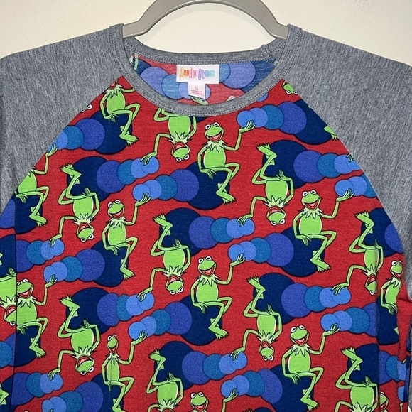 NEW Disney Kermit the Frog sesame street LuLaRoe Randy Shirt Size Small - Picture 2 of 5